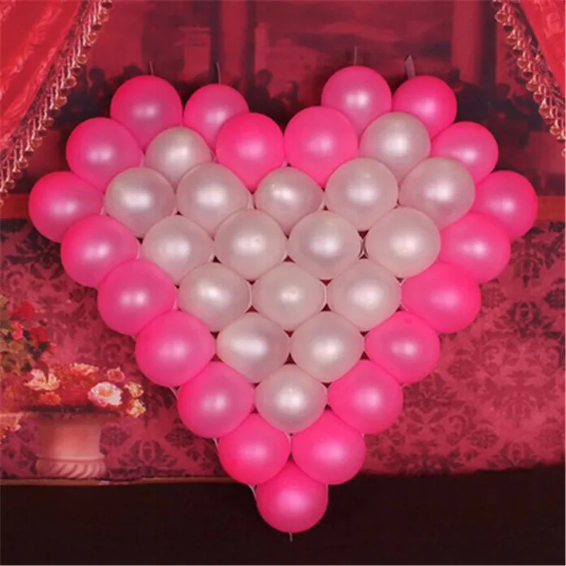 38 Grid 5 Inch Balloon LOVE Heart Valentine's Day Wedding Birthday Decoration Layout Supplies | Дом и сад