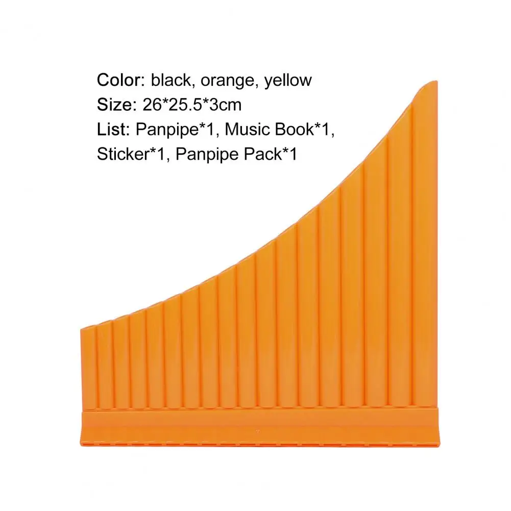 Creative ABS Children 16-tube Pan Flute Panpipe Musical C-tune Orchestral Instruments Panflute Toy for Enlightenment | Спорт и