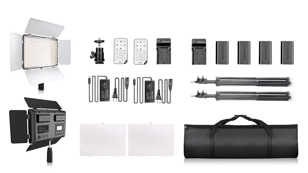 

Travor TL-600AS профессиональная видеокамера, двухцветная СВЕТОДИОДНАЯ панель с мягсветильник Том, светодиодная фотография, студийное освещение ...