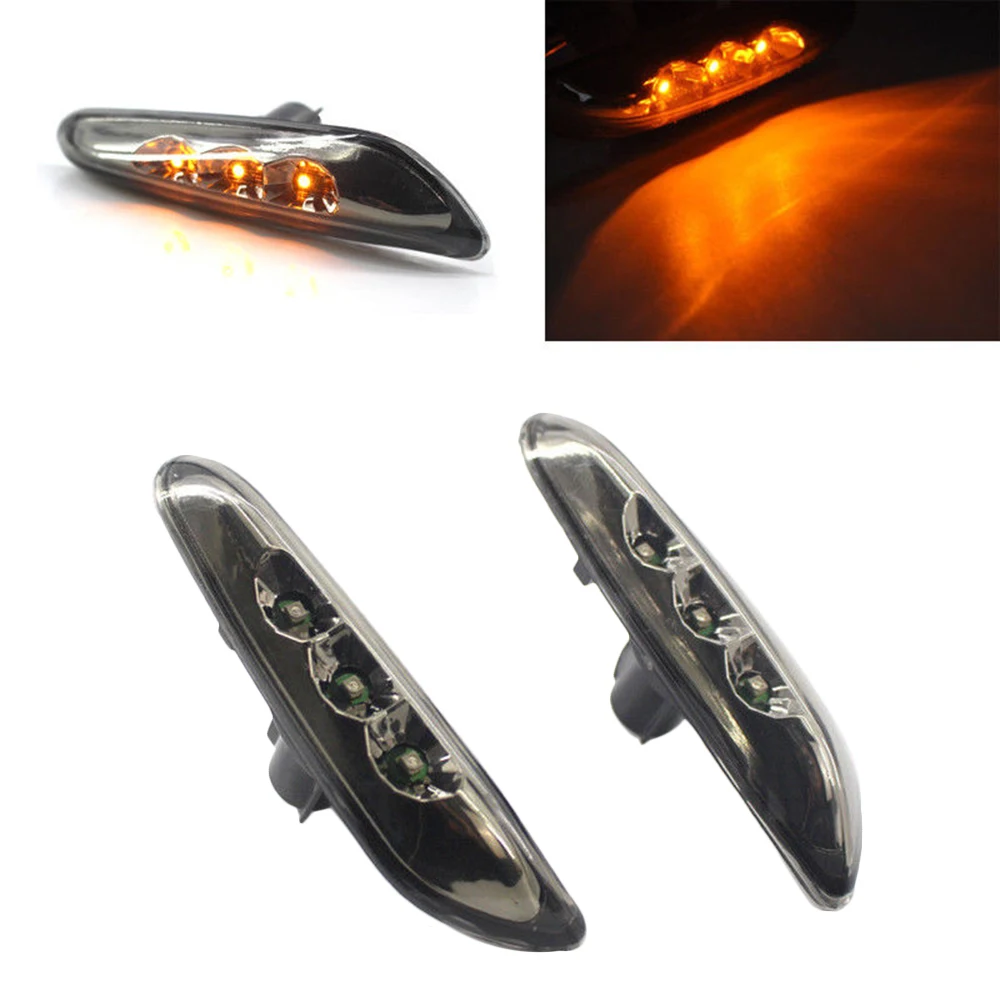 KKMOON 2 шт. светодиодный боковые габаритные огни светильник сигнала поворота s для