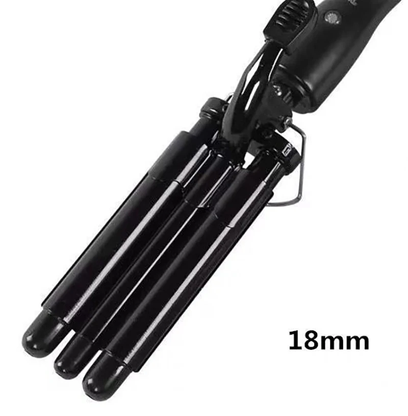 Щипцы для завивки волос керамические тройные щипцы профессиональные