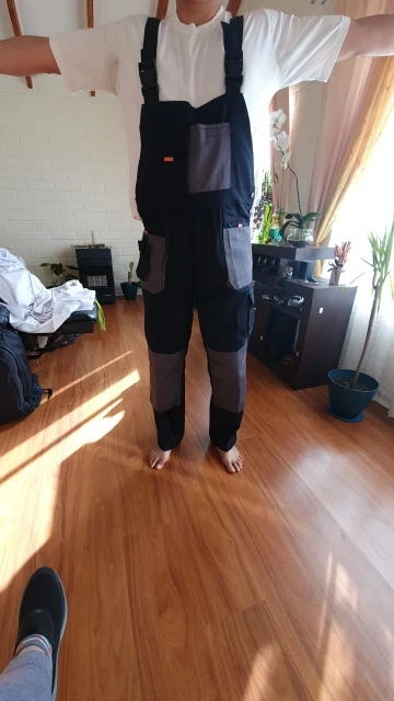 Мужской комбинезон размера плюс 4XL Рабочие комбинезоны Мужская рабочая одежда