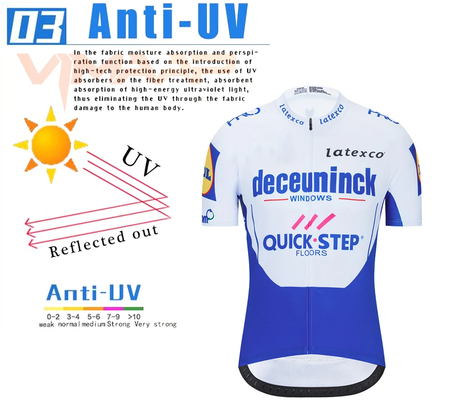 

Quick Step Cycling Clothing Sets Men Bicycle Maillot Jersey Shorts 2020 MTB Racing Ropa Ciclismo Hombre Roupa Bike Summer Suits