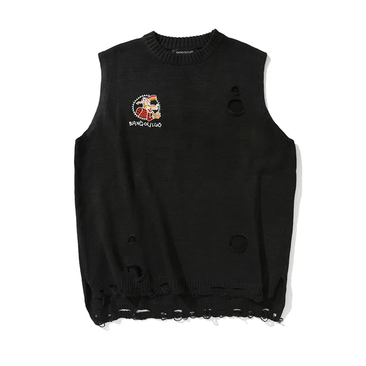 

mens sweaters mens wool vest sweater vest button sweater vest for men Sleeveless men's clothes mens wool vest