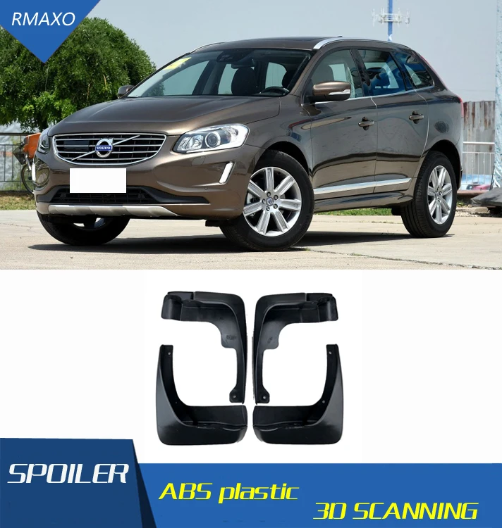 Брызговики для Volvo XC60 2014 2017 брызговики переднее крыло брызговиков с цветным и