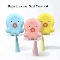 baby electric nail trimmer infant nail care safe octopus nail clipper cutter for newbron kids scissors nail trimmer manicure