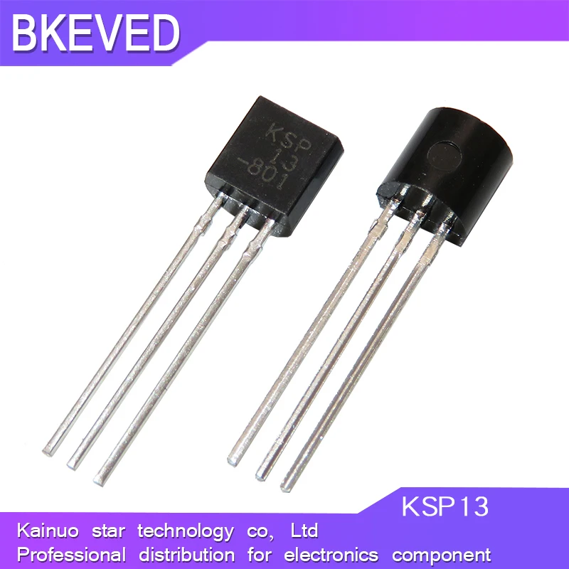 

20pcs KSP13 TO92 KSP13BU TO-92 Darlington transistor Transistor line new original