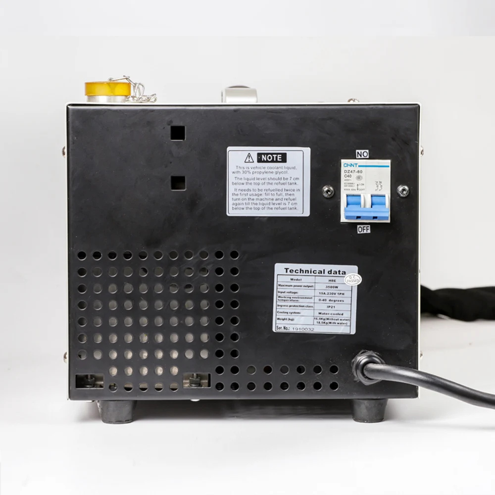 Портативная высокочастотная Индукционная Тепловая система 230 В 3500 Вт для