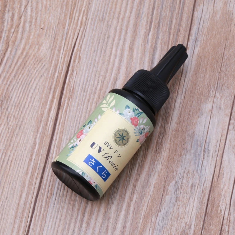 

50g/1.76Oz DIY UV Resin Crystal Clear Hard Ultraviolet Curing Epoxy Resin DIY Jewelry Making Resin Casting Crafts Tools