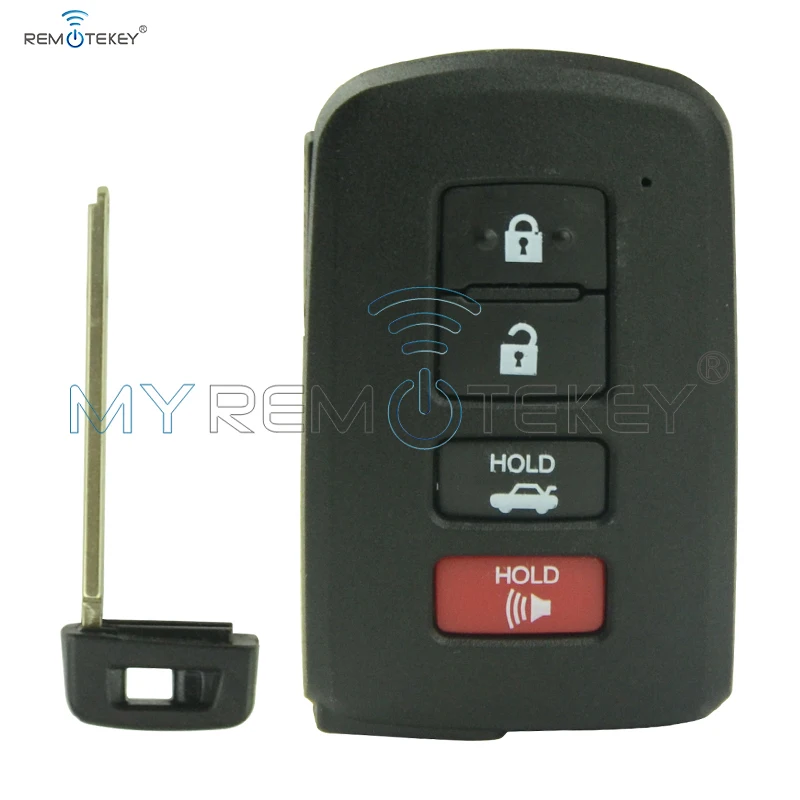 Чехол для смарт ключей Remtekey 2 шт. 4 кнопки HYQ14FBA Toyota Avalon Camry Corolla 2012 2013 2014 2015 remtekey|Ключ