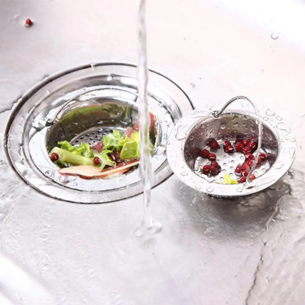 Ситечко для слива раковины дома и кухни из нержавеющей стали Сетчатое ситечко