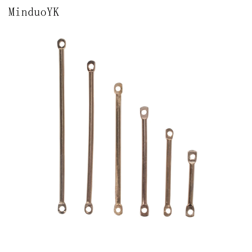 50 шт. двухцилиндровые игольчатые соединители для сережек фурнитура