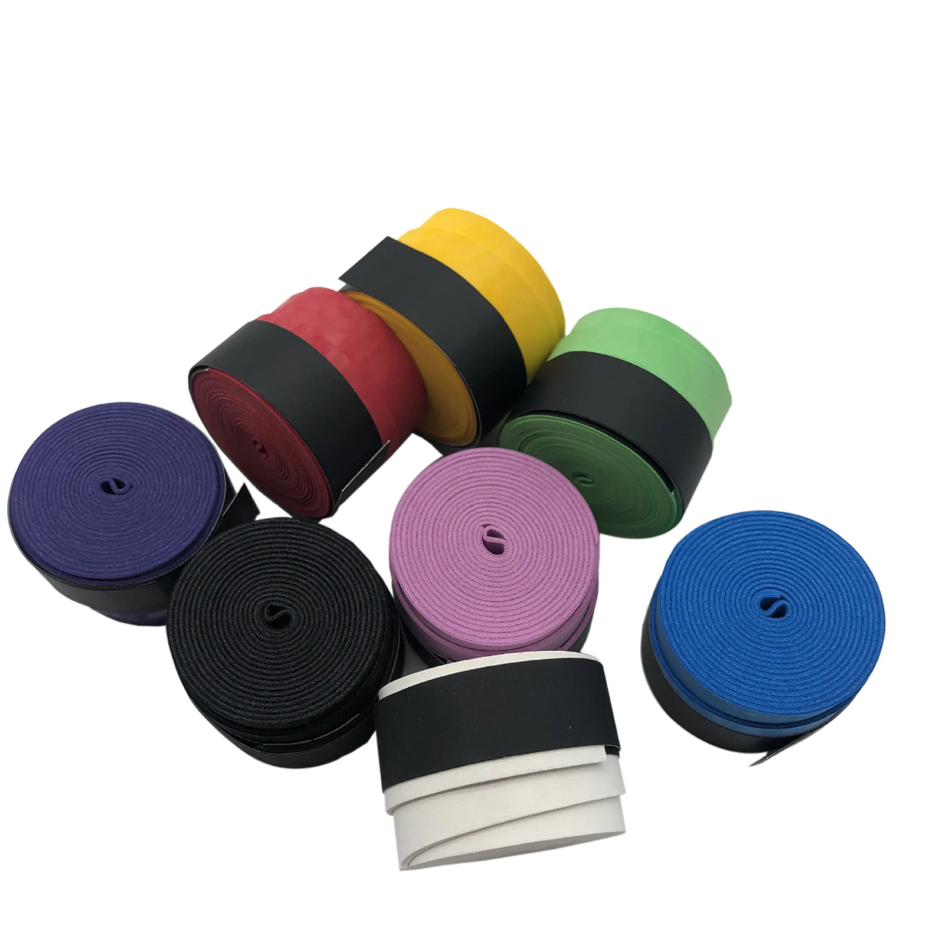 

10/lot Dry Tennis Racket Grip Anti-skid Sweat Absorbed Wraps Taps Badminton Grips Racquet Vibration Overgrip Sports Sweatband