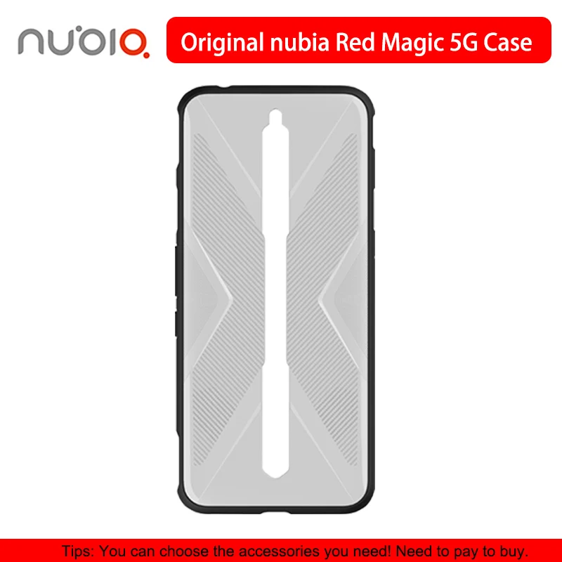 Оригинальный прозрачный чехол для телефона ZTE Nubia Red Magic 5G противоударный