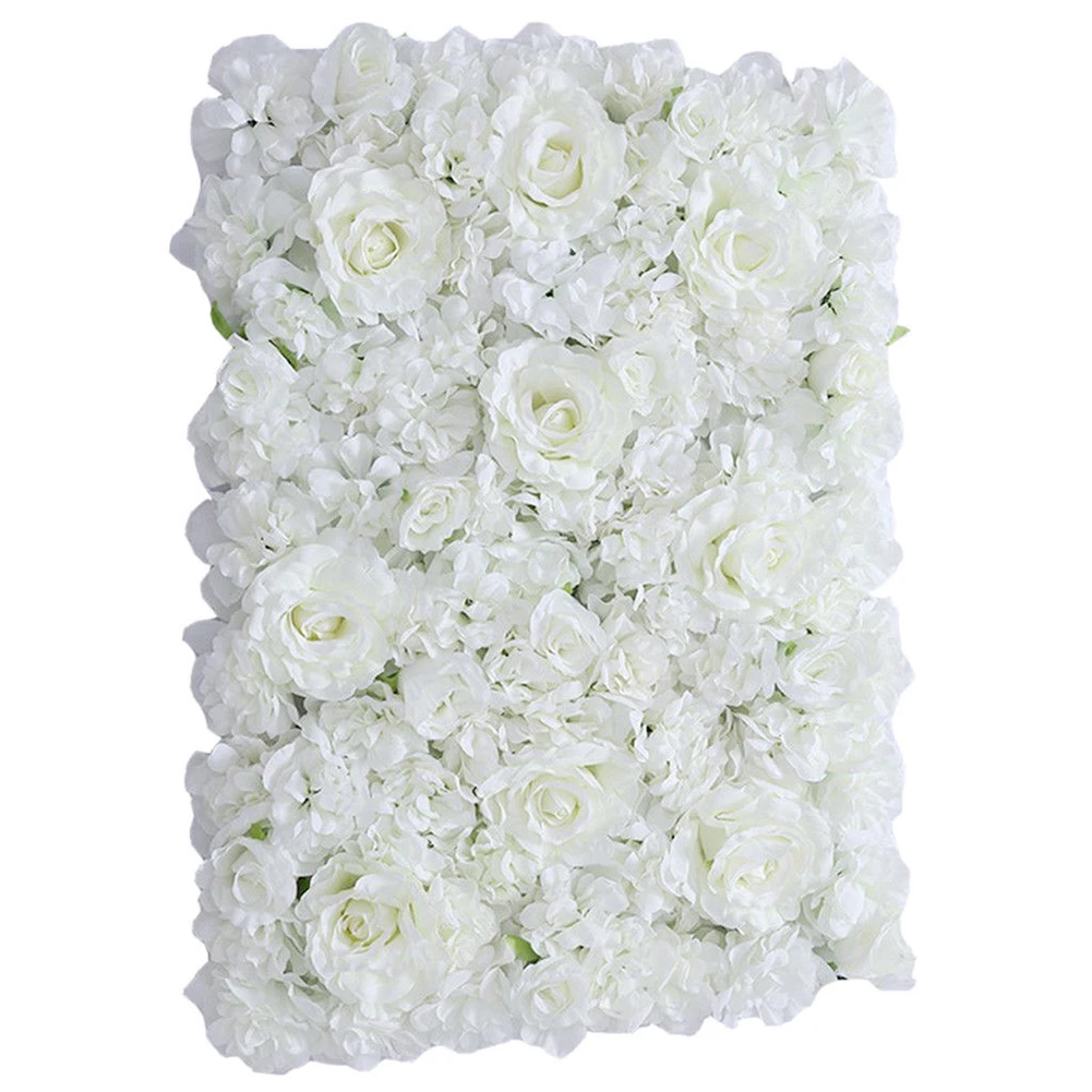 Искусственный цветок розы свадьба 3D настенная панель Runner Свадьба искусственная