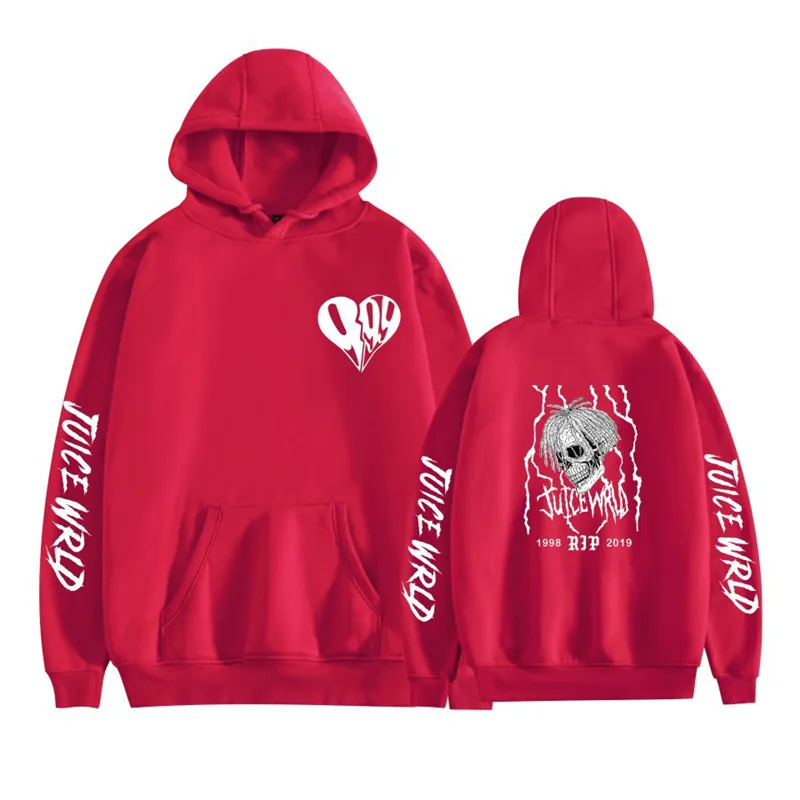 

Juice Wrld Hoodies Sweatshirts Men Women Harajuku Hip Hop Casual Hoody High Quality Winter Fleece Pullover Streetwear Sudaderas