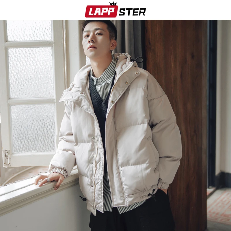 Парка LAPPSTER мужская с пузырьковой подкладкой пуховая куртка в стиле Харадзюку