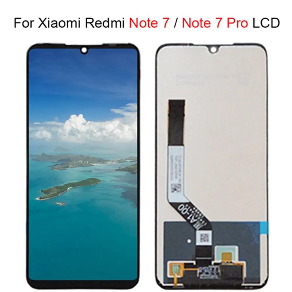 ЖК экран для Xiaomi Redmi Note 7 10 точечный дисплей с дигитайзером сенсорного экрана в