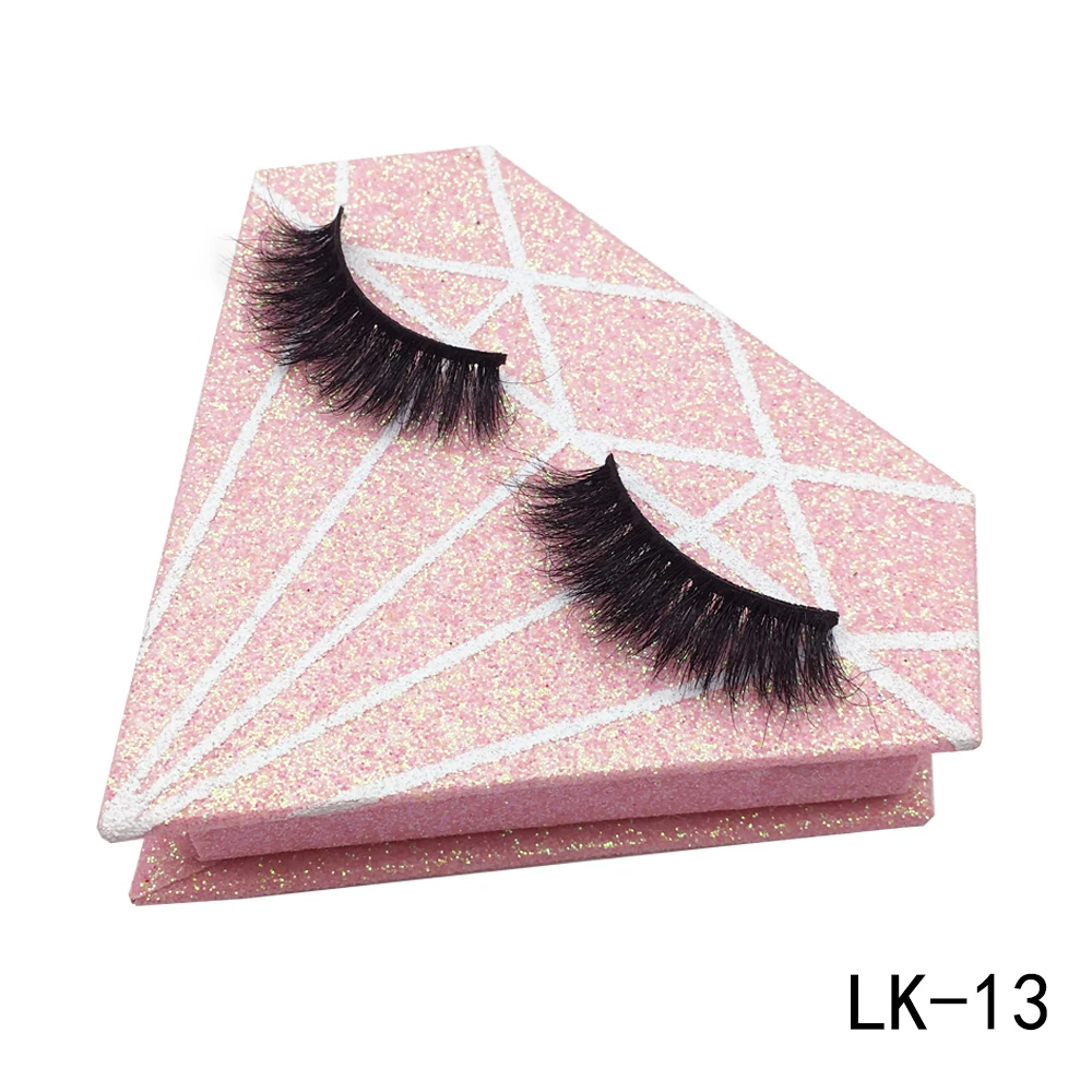 LK-13 Friholl. m норковые ресницы 3d норковые волосы ресницы оптом пушистые ресницы упаковочная коробка поставщиков - Цвет: LK-13