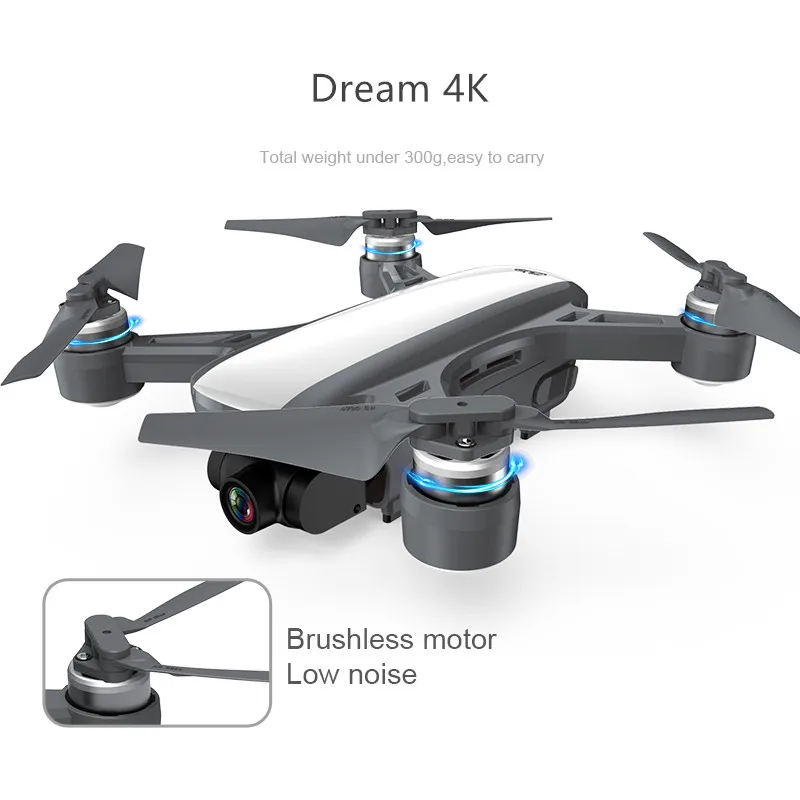 C FLY 4K CE Дрон Квадрокоптер с профессиональной камерой 1080P видео 2 оси Gimbal GPS 15 21 мин