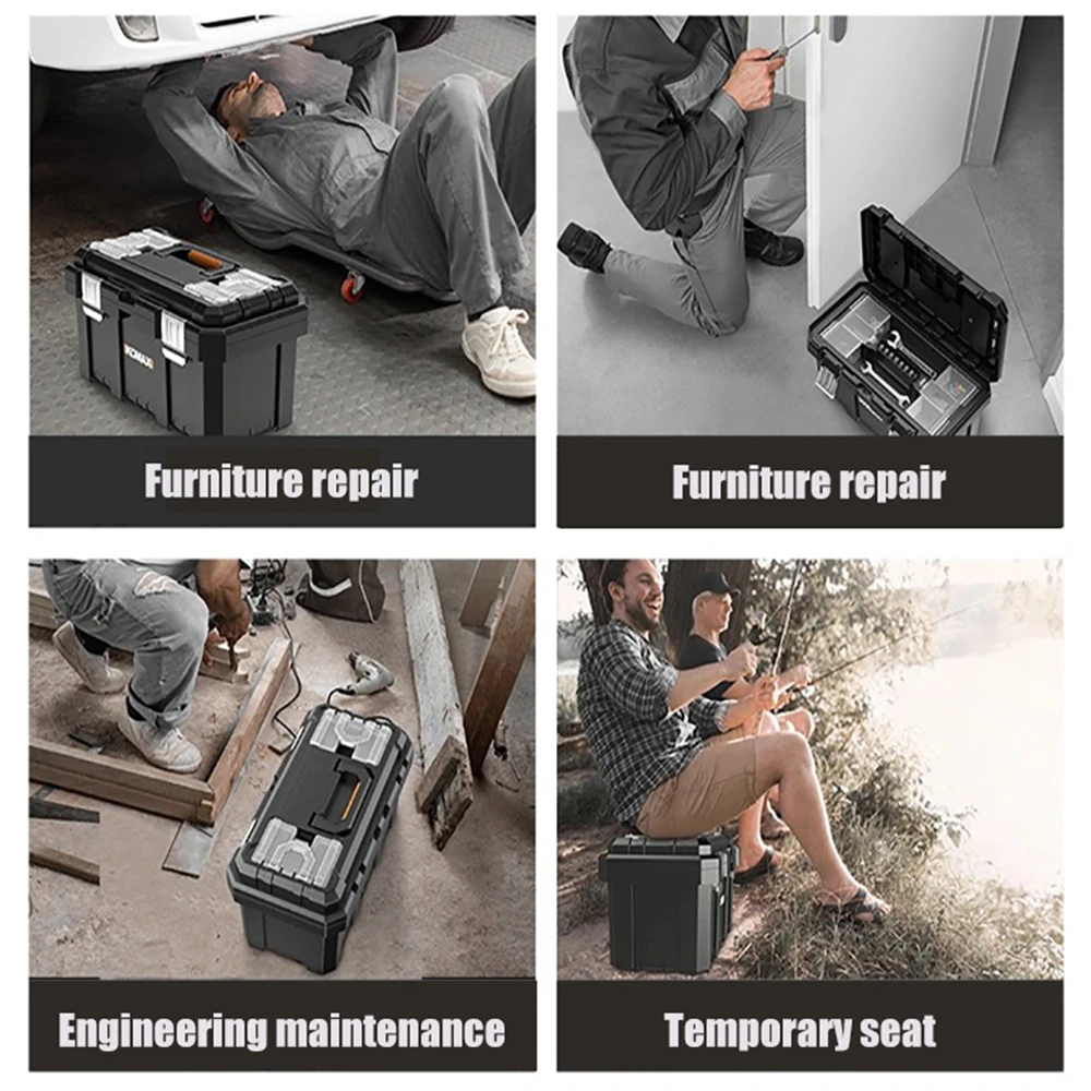 

Hand Tool Sets Waterproof Tools Box Garage Storage Hard Case Portable Electrician Hardware Tool Kit Organizer Suitcase Household