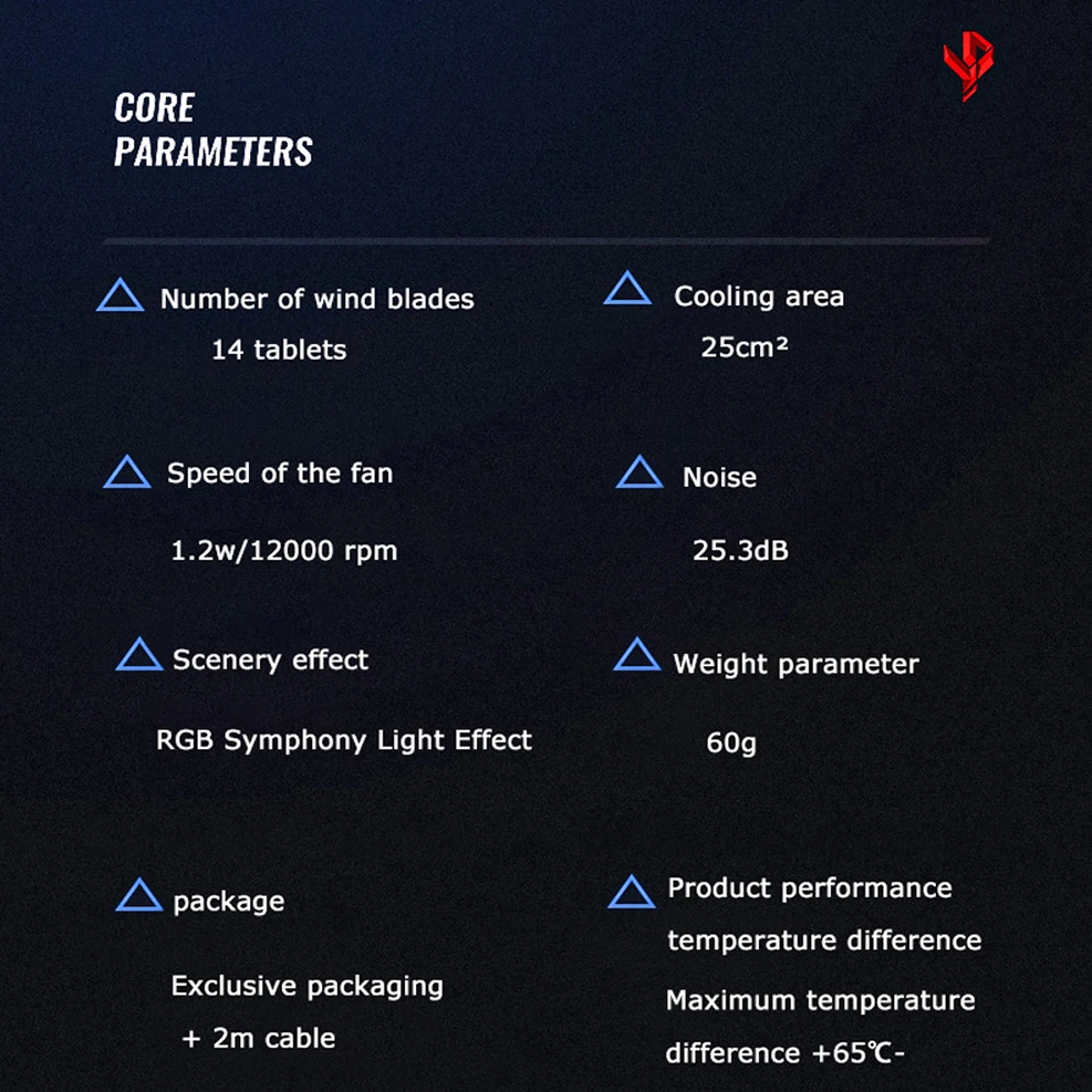 

Universal Mobile Phone Cooling Heat Sink Cooling Fan With RGB Backlight For iPhone 12 11 Pro XS MAX XR 8 7 Huawei Samsung Xiaomi