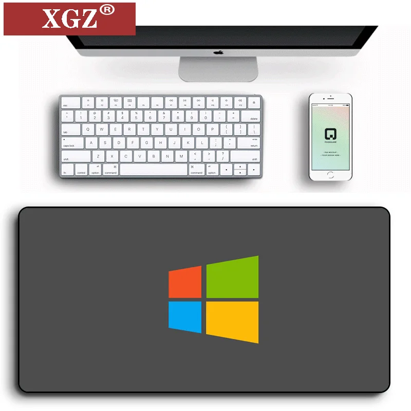 

XGZ Simple Office Desk Mat Desk Mat 300*800mm Non-slip Office Mat Student Gaming Mouse Player Accessories Rubber Wristband