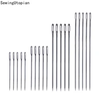 100pcs 175mm 150mm 100mm 89mm big size large long steel needle big holes sewing needle home hand sewing tools needlework