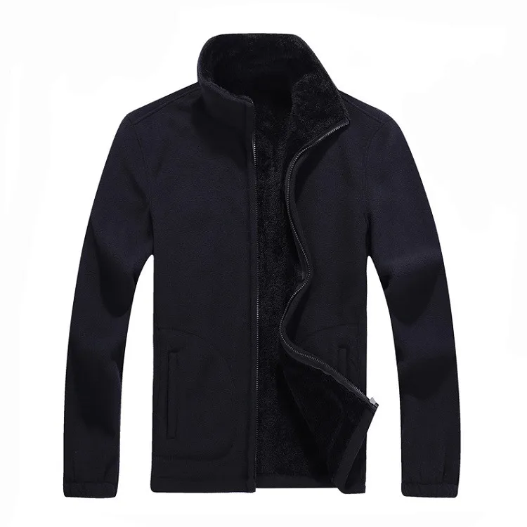 Зимняя мужская однотонная утепленная одежда Chaqueta Hombre мужские флисовые куртки из