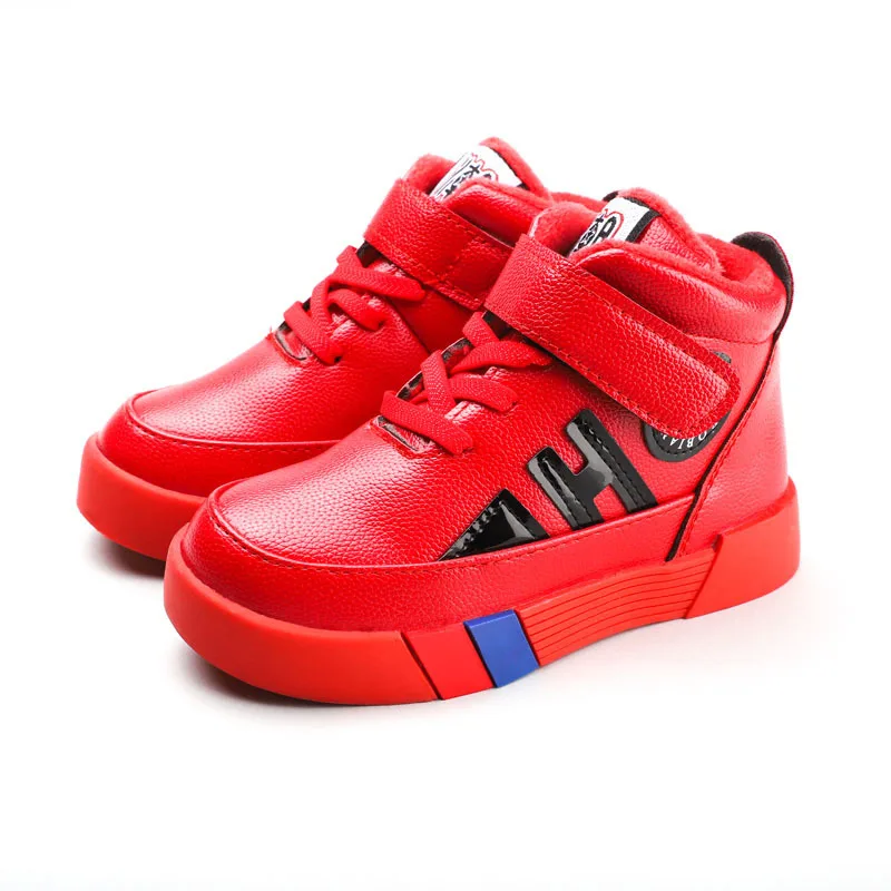 Хлопковая обувь для мальчиков Осень зима 2020 бархатная детская спортивная