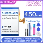 Аккумулятор GUKEEDIANZI R730, 450 мА  ч, для Samsung Gear SportS2, 3G, версия SM-R600, R730, SM-R730A, R730V, SM-R730S, SM-R730T