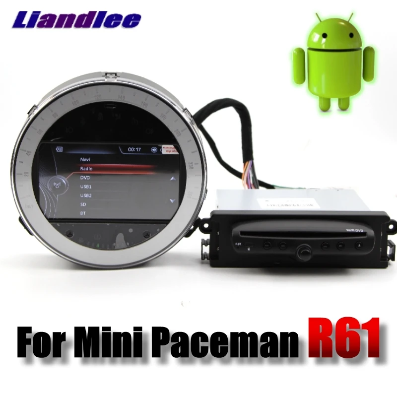 Для Mini Paceman R61 2013 ~ 2016 Liandlee Android без dvd плеера Автомобильный мультимедийный NAVI