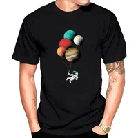 balloon planet harajuku cartoon cosmonaut moon funny print mens t shirt short sleeve tshirt casual streetwear t shirt men