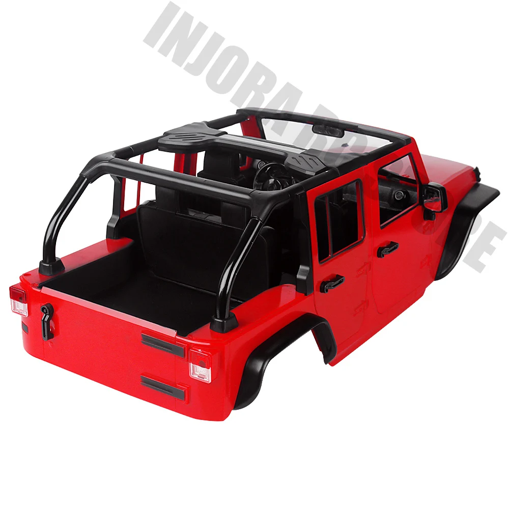 313 мм Колесная база открытая Автомобильная оболочка 9 цветов в наличии для 1/10 RC Rock