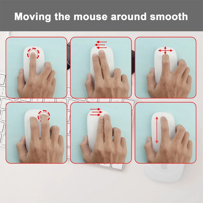 

Dust-proof Scratch Proof Protective Cover Silicone Case Protective Skin Shell for-Apple Magic Mouse 1/2