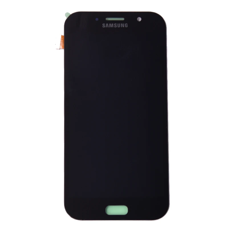 Для Samsung Galaxy A7 A720 A720F SM-A720F ЖК-дисплей+ кодирующий преобразователь сенсорного экрана в сборе