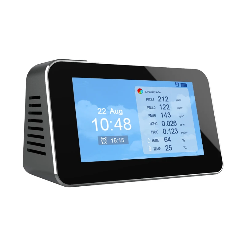 

Household Formaldehyde Detector to Measure Formaldehyde Indoor PM2.5 Air Self-testing Instrument Haze Meter