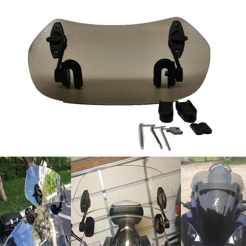 28 см/36 см прозрачный/коричневый Универсальный мотоциклетный Регулируемый зажим