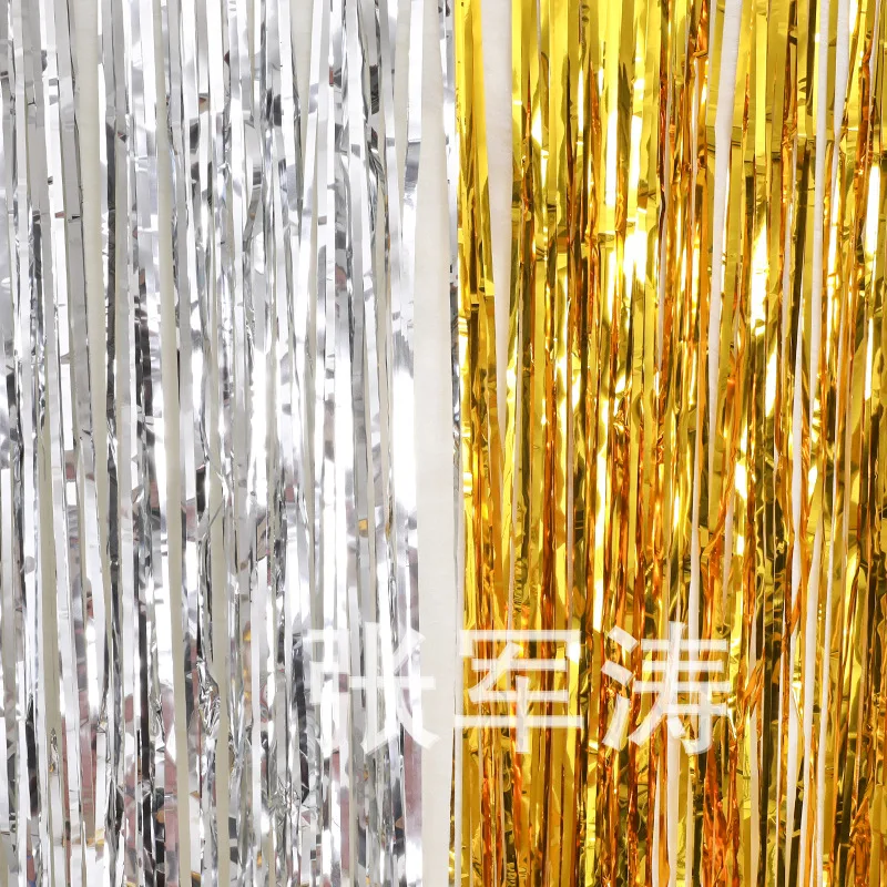 

3M Rainbow Backdrop Foil Curtains Photography Background Supplies Birthday Party Decoration Adult Christmas Decorations for Home