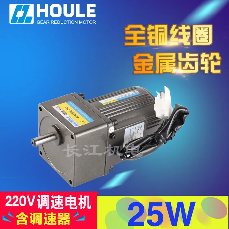 Реверсивный электродвигатель 4IK25R-C2-GN 220 В переменного тока 25 Вт с высоким