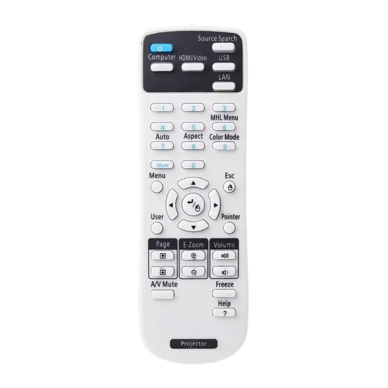 

Новый универсальный пульт дистанционного управления 41QA, замена для epson 1599176 EX3220 EX5220 EX5230 EX6220 EX7220 725HD проектора