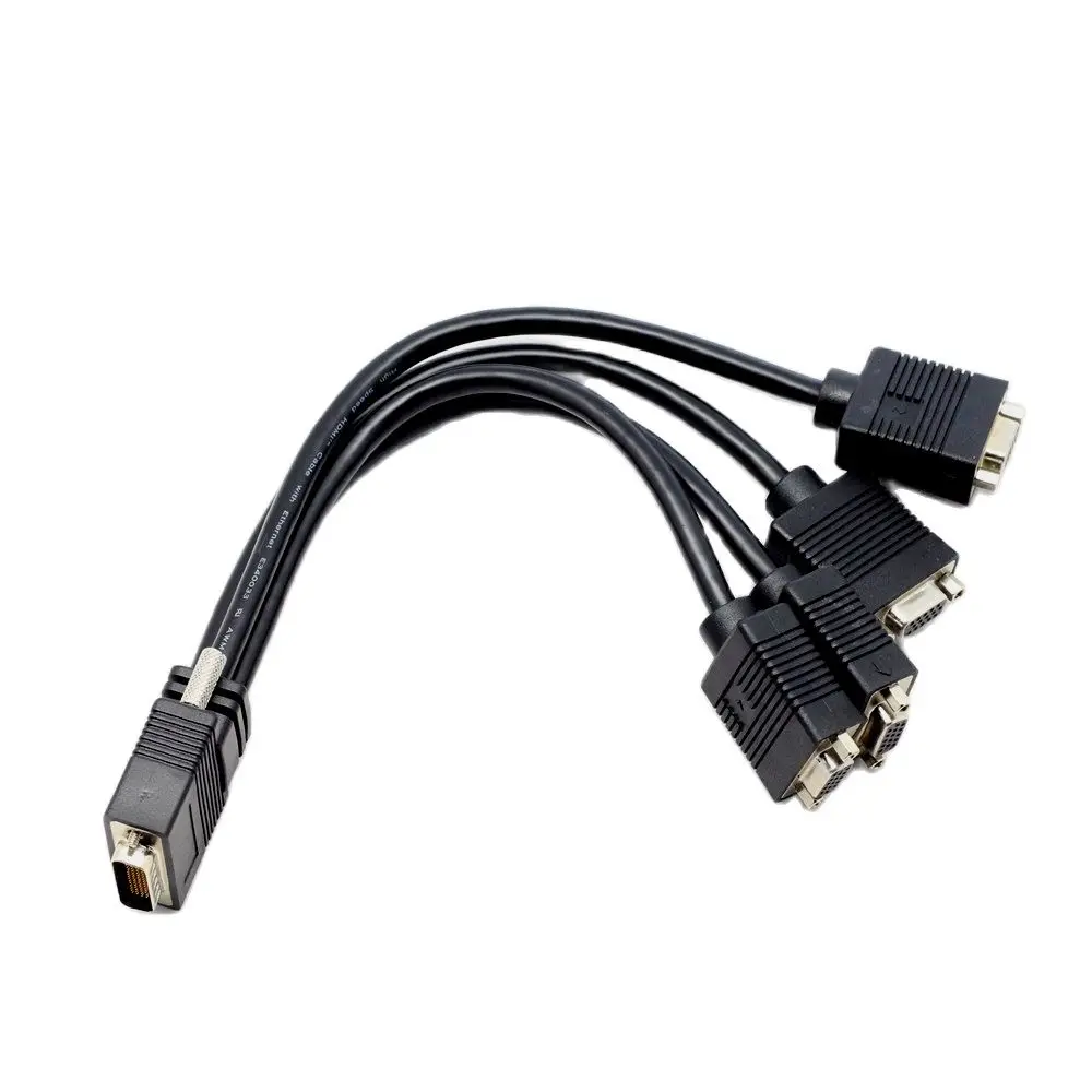 Φ 30 см to 4 x HD15 Matrox M9120 P690 Plus 4-Φ кабель для аналогового обновления - купить по