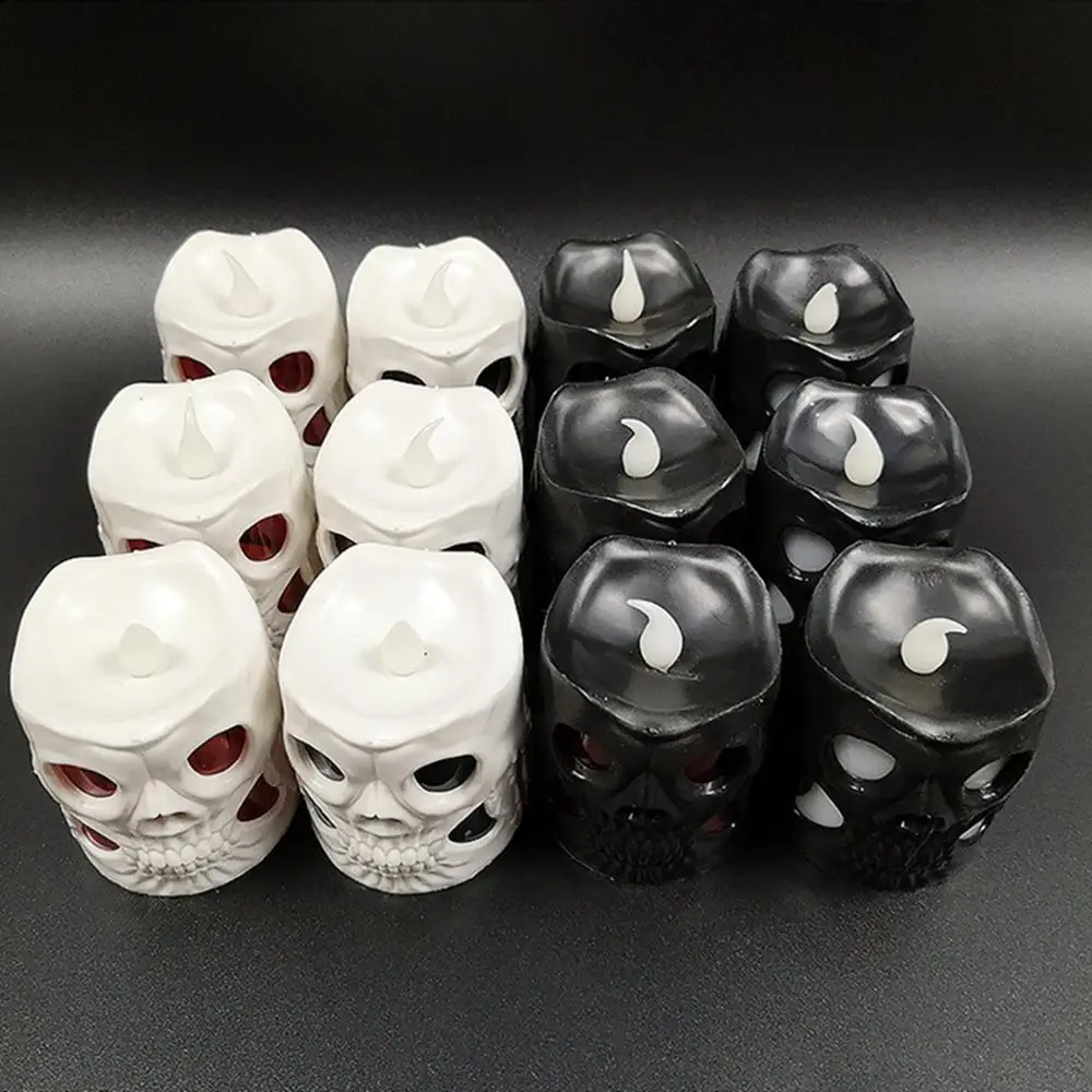 1 шт. Хэллоуин Тыква светодиодный светильник Электронный ing Свеча Ночной