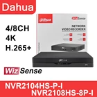 Сетевой видеорегистратор Dahua NVR, 4 канала, 8 каналов, 4K, новая система наблюдения с дистанционным просмотром
