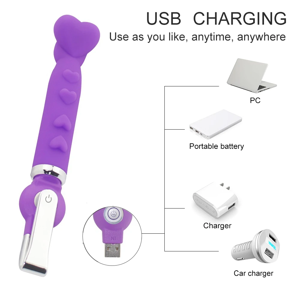 Зарядка через USB вибрационный Pussy горячее тело массажер Эротические товары