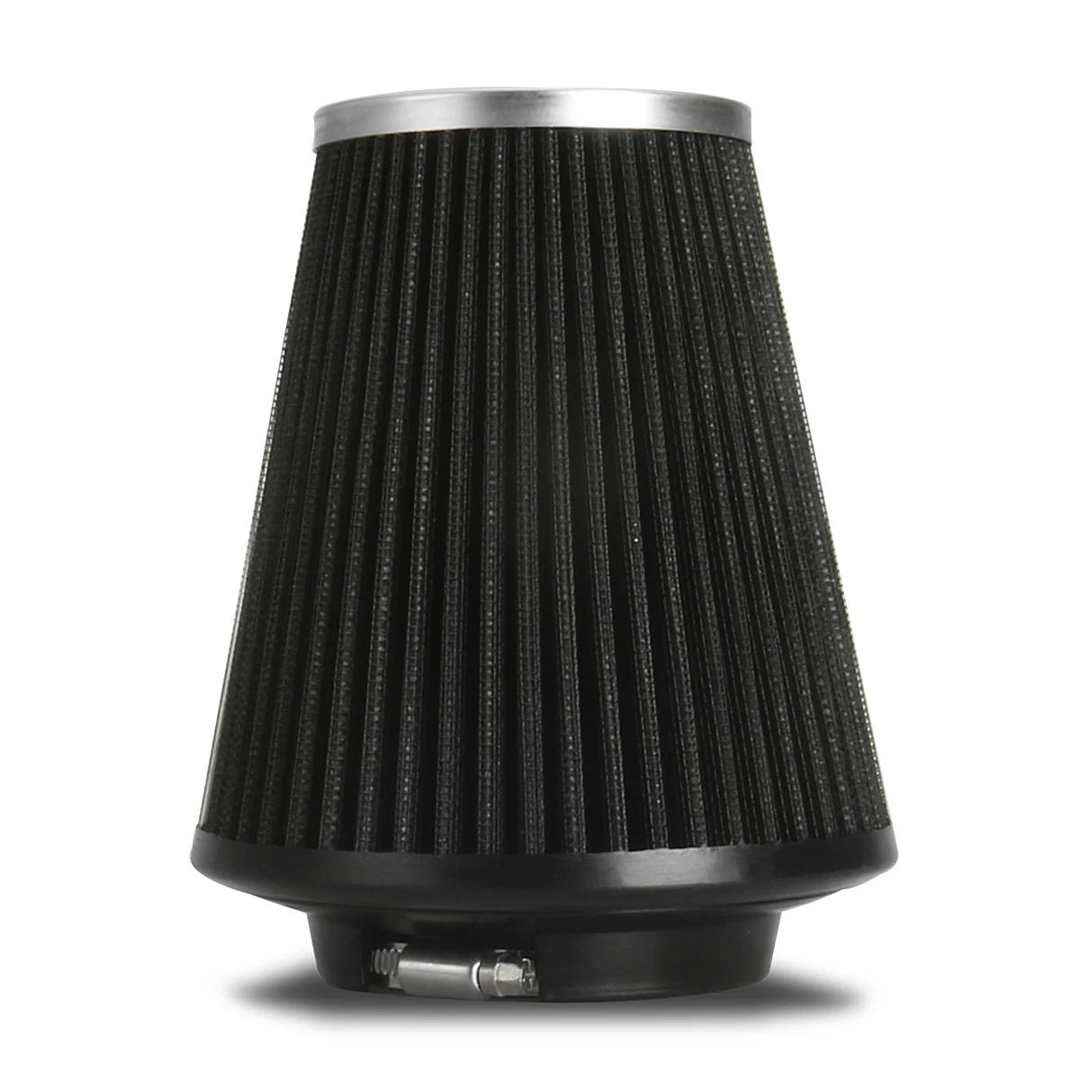 

Cone spike Air filter Element for harley softail fatboy sportster 883 1200 touring FLHX street glide dyna（ Gray color )