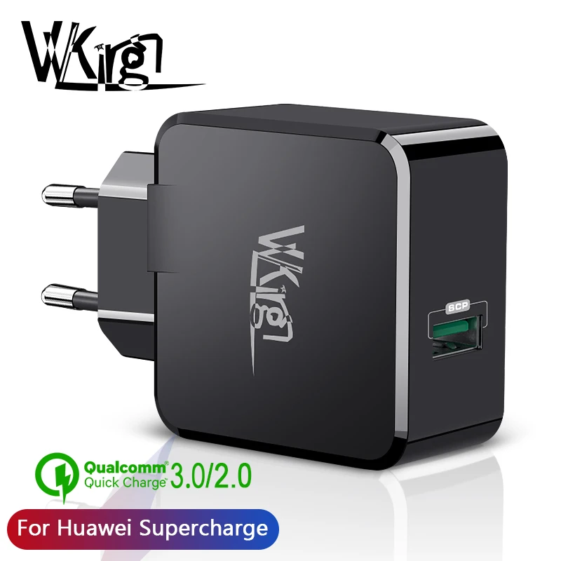 

Super Fast Charger USB Charger For Huawei Mate 20/P20 P10 22.5W 5V/4.5A Charge For Samsung xiaomi qc3.0 Charger Quick Charge 3.0