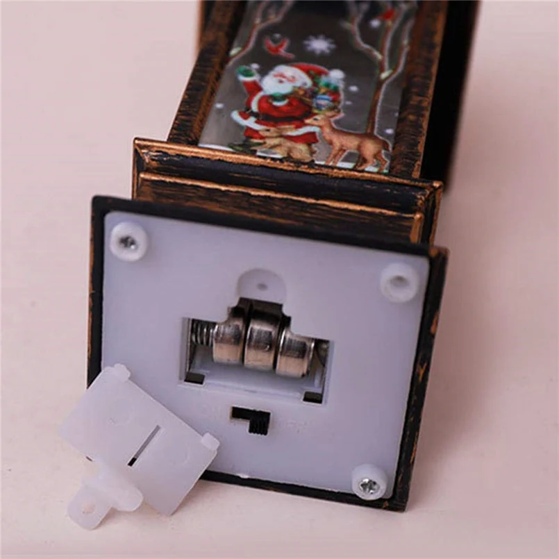 Рождественская светодиодная маленькая масляная лампа Ночной светильник