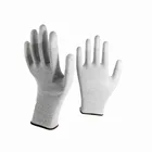 24 шт.оптовая продажа, 12 пар носочков на Безопасность рабочие перчатки серый багажа дорожная сумка для хб перчатке промышленные защитные рабочие перчатки нм Безопасность бренд Сделано в Китае