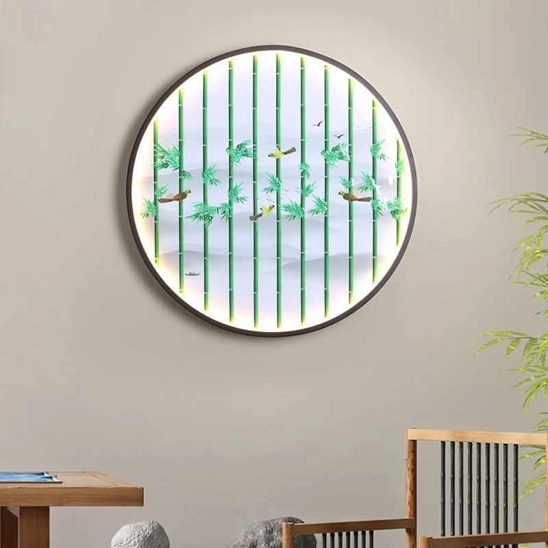 Китайская винтажная настенная лампа прикроватное бра для коридора гостиной